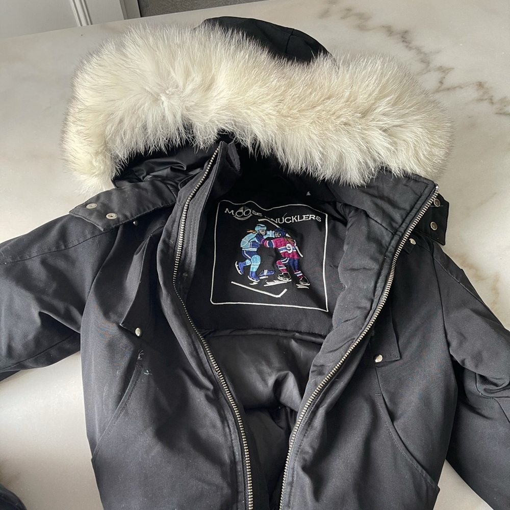 Kids moose knuckle bomber